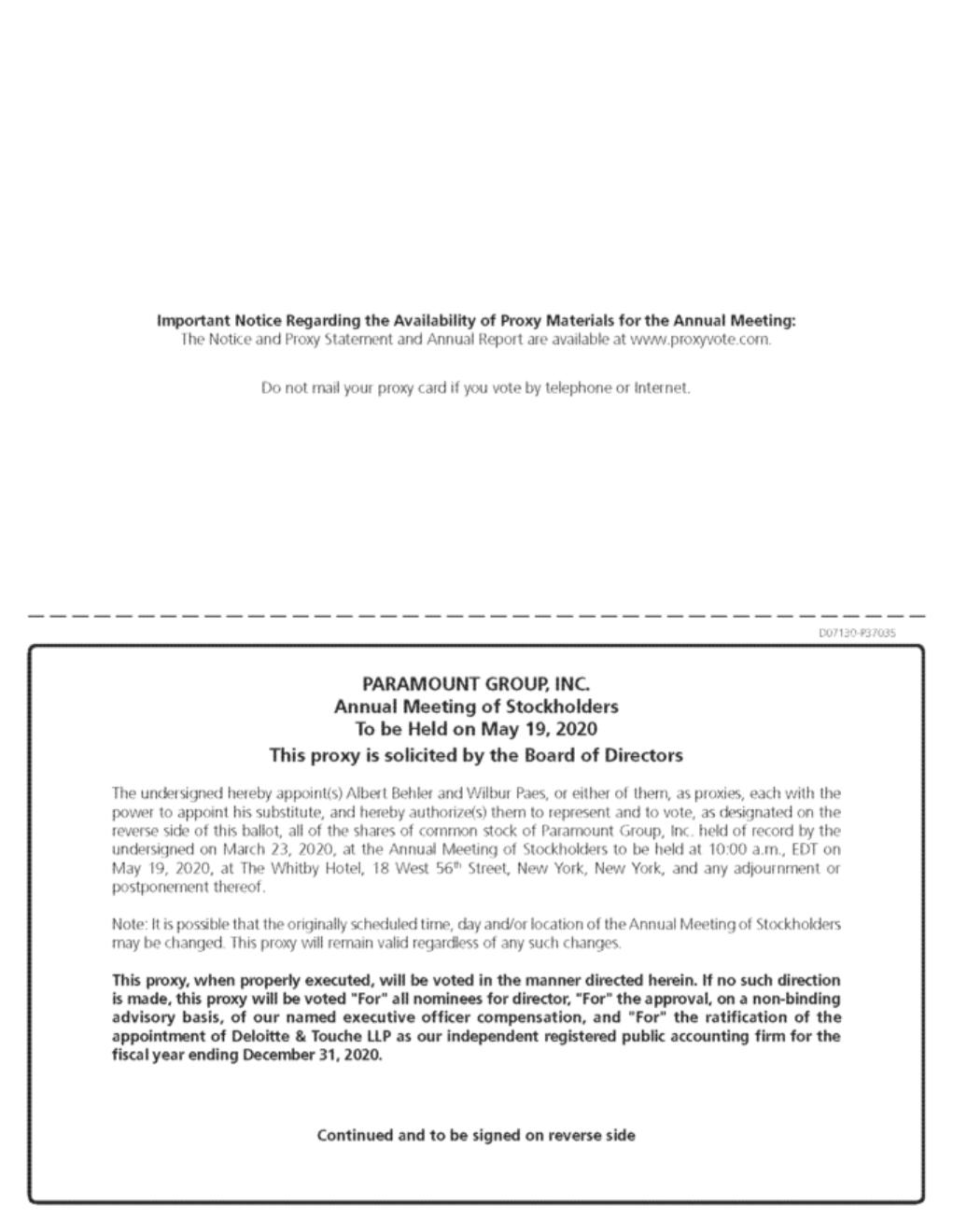 Proxy Card_paramount group inc_page_2.gif