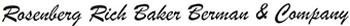 (-s- ROSENBERG RICH BAKER BERMAN & COMPANY)