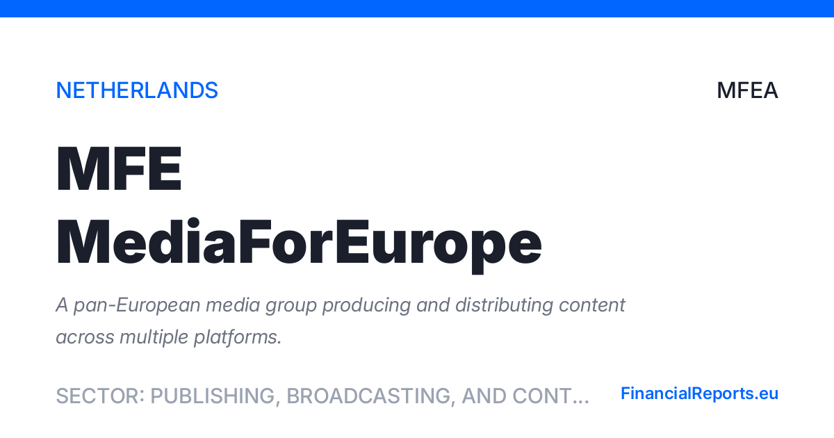 mfe media for europe aktie